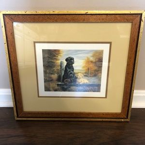 Labrador dog picture 13 x 15